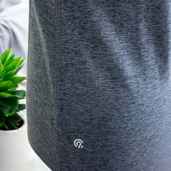 Champion C9 Women's Run Half Zip Pullover "Military Blue Heather" Top - Picture 10 of 16